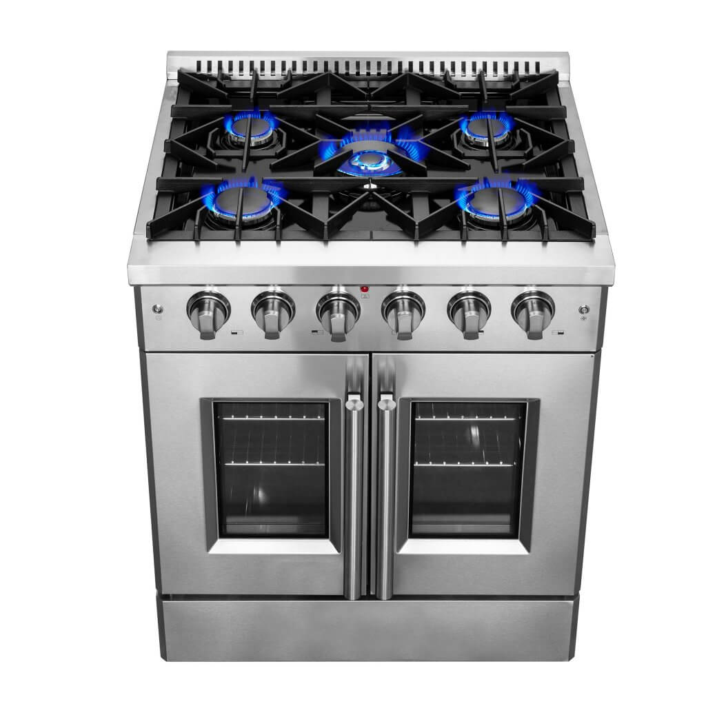 Massive Iron Grill Cooktop