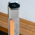 Deko Living 1500W Electric Tower Heater with Carbon Fiber Tube