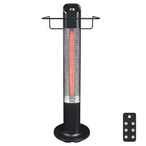 Deko Living 1500W Electric Tower Heater with Carbon Fiber Tube