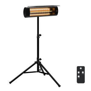 Deko Living 1500W Hanging Infrared Stand Heater with Carbon Fiber