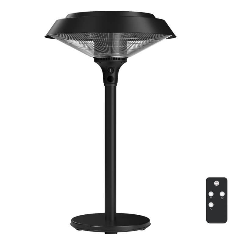 Deko Living 1500W Table Top Electric Heater with Carbon Fiber Tube