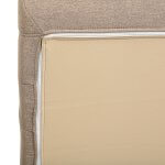 Deko Living 3 Piece Brown Outdoor Compression Foam Sofa and Table Set