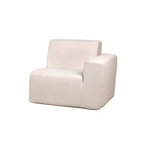 Deko Living 2 Place Seating Beige Compression Foam Sofa Set