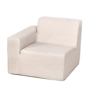 Deko Living 2 Place Seating Beige Outdoor Compression Foam Sofa Set