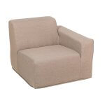 Deko Living 2 Place Seating Brown Compression Foam Sofa Set