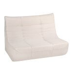Deko Living Beige Outdoor Compression Foam Sofa Chairs