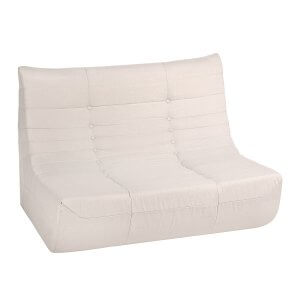 Deko Living Beige Outdoor Compression Foam Sofa Chairs