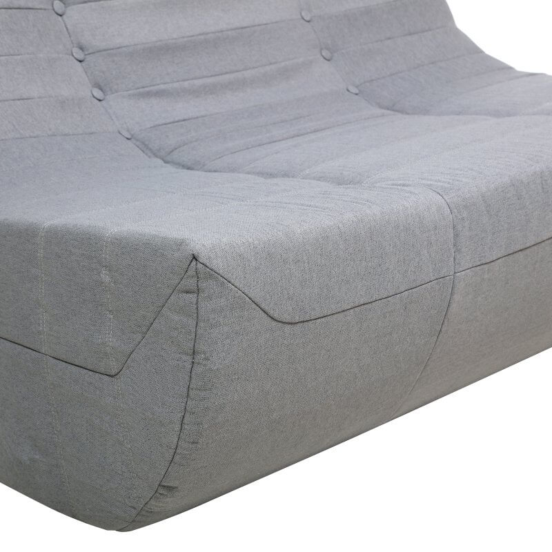 Deko Living Gray Compression Foam Sofa Chairs