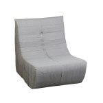 Deko Living Gray Compression Foam Loveseat Sofa