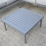 Deko Living 5 Place Seating Outdoor Gray Sofa and Ottoman Set