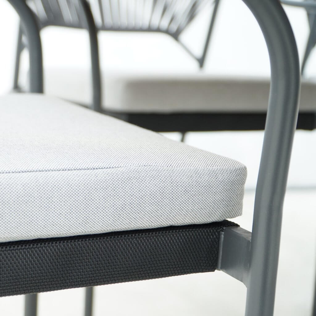 Vibrant White Cushions