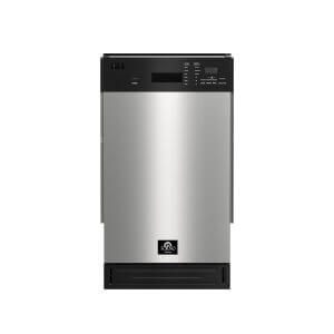 Forno Polo 18-Inch Built-In Stainless Steel Dishwasher, 8 Place Settings, ENERGY STAR Certified, 52 dBA